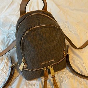 Authentic Michael Kors mini Rhea backpack